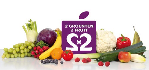 2x2 logo met groenten